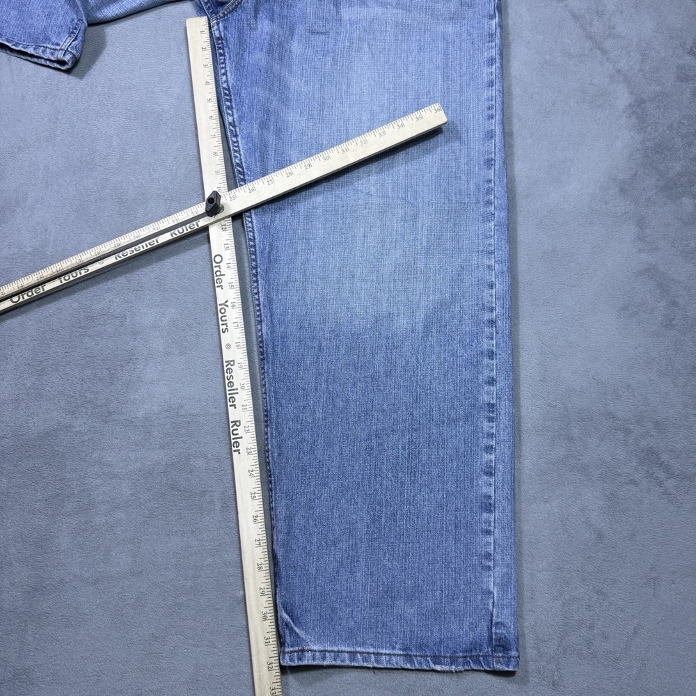 VINTAGE Levis Silver Tab Jeans Mens 42x32 Baggy Retro Y2K Cowboy Rodeo Ranch - Picture 10 of 12